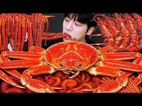 ASMR MUKBANG | 직접 만든 <strong>해물찜</strong> 대왕 랍스터 문어 팽이 버섯 먹방 &amp; 레시피  LOBSTER, OCTOPUS, SEAFOOD