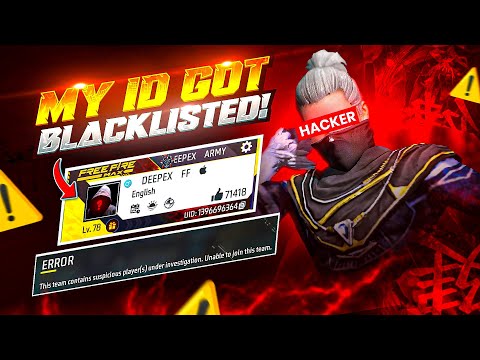 My ID Got Blacklisted 🚫😢( Time to Leave FreeFire Community 👋 )