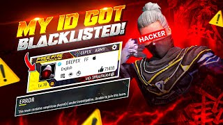 My ID Got Blacklisted 🚫😢( Time to Leave FreeFire Community 👋 )