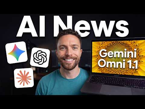 <strong>AI</strong> <strong>News</strong>: Omni 1.1, Claude Cowork Browser, Agentic Gemini Live, ChatGPT Stickers &amp; <strong>More</strong>!