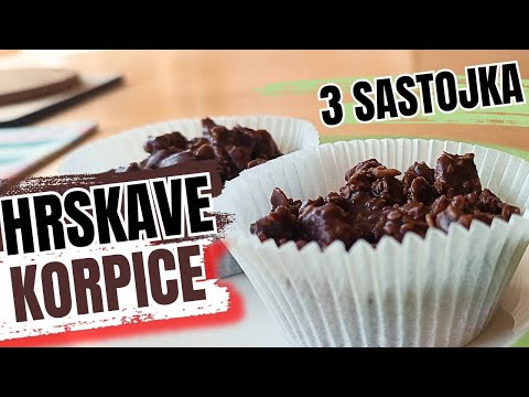 Najlakše,preukusne korpice od čokolade i muslija