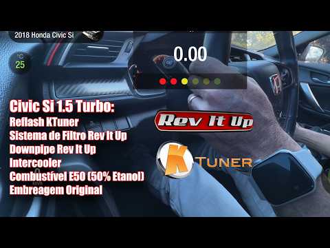 Quer seu Civic Si 1.5 andando como um Civic Type R?