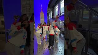 🤩 WNBA Draftees at Empire State Building | Azzi Fudd Lauren Betts Raven Johnson Gabriela Jaquez