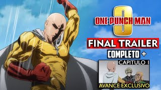 ASÍ SE VE 🤯 ONE PUNCH MAN Temporada 3 TRAILER FINAL (Completo) + ADELANTO Capítulo 1