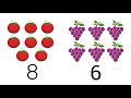 Understanding Quantities: Tomatoes and Grapes