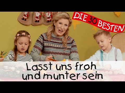 👩🏼🤶🏻 Lasst uns froh und munter sein - Singen, Tanzen und Bewegen || Kinderlieder