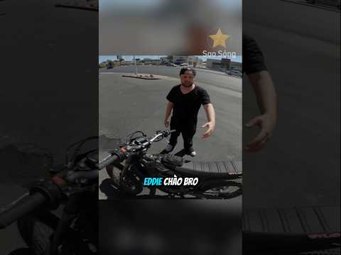 Anh ấy bắt được kẻ đang trộm chiếc xe của mình