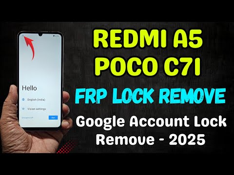Redmi A5 / Poco C71 Frp Unlock - New Trick 2025 👉 Fix Contect Option Now Showing