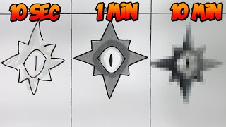 Drawing Sprunki Mr sun phase 4 in 10 minutes Challenge