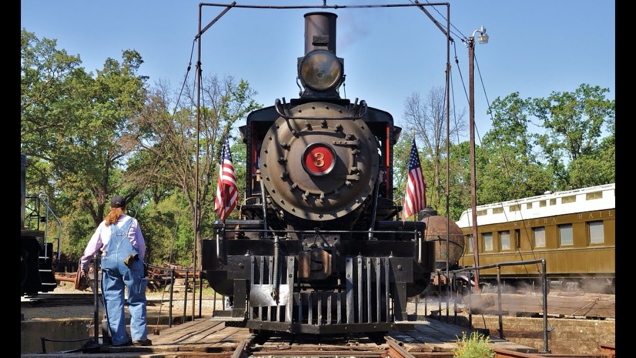 Railtown 1897 Steam Train Sierra Railway No. 3 -Movie Queen- - CoasterFan2105