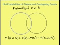 Understanding Probability Concepts and Relationships