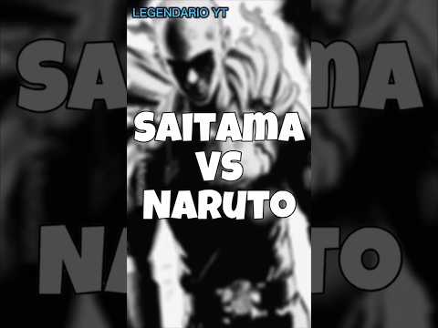 EL UN SOLO GOLPE(SAITAMA) VS EL ZORRO DEMONIO(NARUTO) #demonio #naruto#saitama#vs#golpe#shorts#fyp