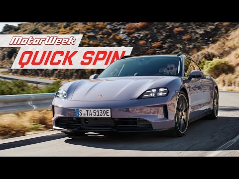 2025 Porsche Taycan | MotorWeek Quick Spin