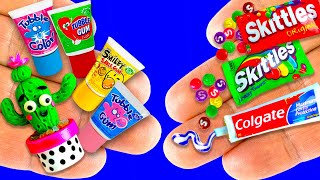 DIY Miniature Realistic Things, Coca Cola Bottle, Sprite and Fanta Bottle