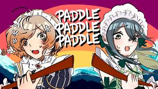 【Paddle Paddle Paddle】Cute Maid Teamwork! With @TogawaNonoha 【NIJISANJ