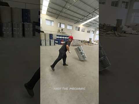 Efficient way to move oil drums
