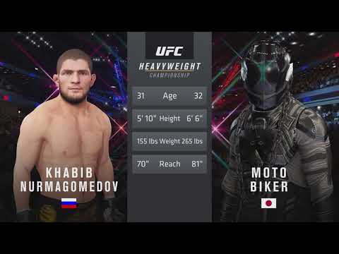 Khabib vs. Moto Biker - EA Sports UFC 4 - Eagle Fights ☝️🦅