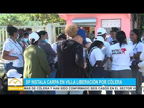 #ElDespertación: Salud Pública instala carpa en Villa Liberación por cólera