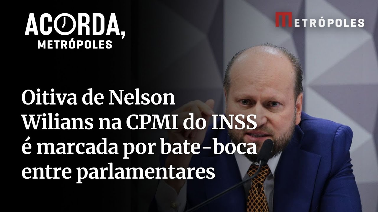 Veja oitiva de Nelson Wilians na CPMI do INSS é marcada por bate boca entre parlamentares