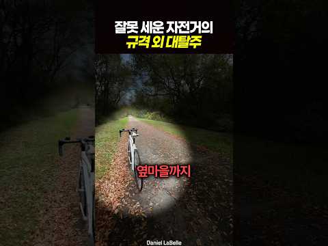 잘못 세운 자전거의 규격 외 대탈주
