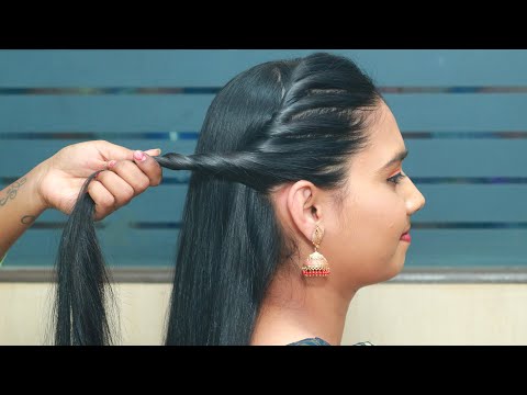 Simply Easy Hairstyle - New hairstyle | Stylish Hairstyle | Hairstyles for Wedding