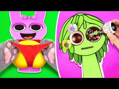 Create Your Own Sprunki! 🎨✨ DIY Paper Game Book Ideas