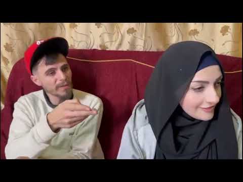 كواليس  احمدورجاء في حلب اثناء تصوير فيديو