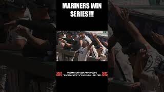 Mariners win series over the Rangers!!! #Mariners