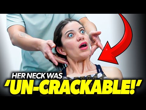 SHE FLEW *5500 MILES* JUST TO SEE A CHIROPRACTOR!? 😱 | Asmr Neck Pain Crack Adjustment | Dr Liu
