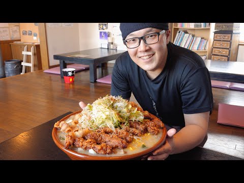 [Shocking footage] A ramen shop where Japanese YouTube food fighters gather. ラーメン デカ盛り