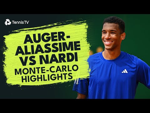 Auger-Aliassime Kicks Off Monte-Carlo Campaign vs Nardi ⚡️ | Monte-Carlo 2024 Highlights