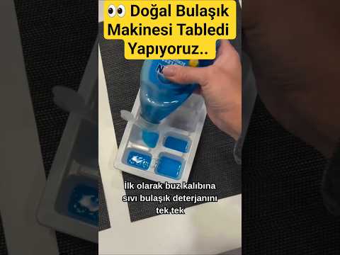 Doğal Bulaşık Makinesi Tabledi Nasıl Yapılır #sağlıkvideoları #sağlıktüyoları #bulaşıkmakinesi