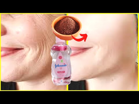 حتى لو كان عمرك 90 عامًا، فإن زيت الأطفال والقهوة يزيل التجاعيد/ كولاجين