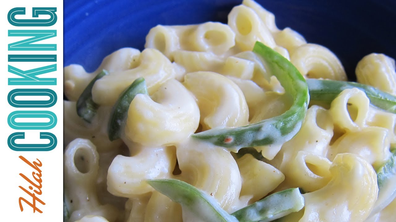 How To Make Green Chile Macaroni and Cheese - Hilah Cooking