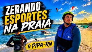 O dia mais intenso da viagem por Pipa