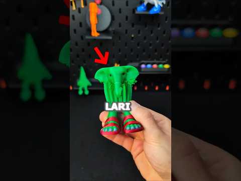 I 3D Printed LIRILI LARILA Italian Brainrot meme #meme #3dprinting