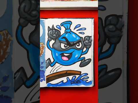Sketchbook challenge - water balloons #howtodraw #artforkidshub