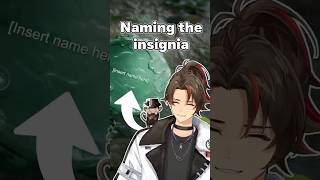 bro just robbed me of my insignia...