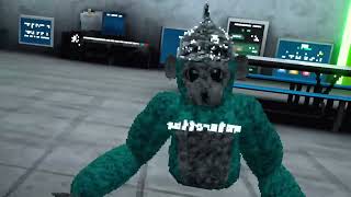 Checking out the new scary baboon update 
