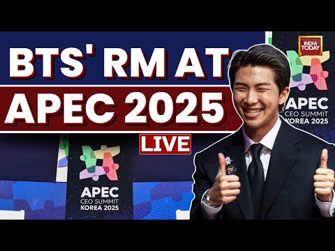 BTS' RM Makes History, Becomes First K-Pop Singer To Address APEC CEO Summit | Kim Namjoon | APEC