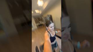 I can’t believe I did that lol. 😅 #running #treadmill