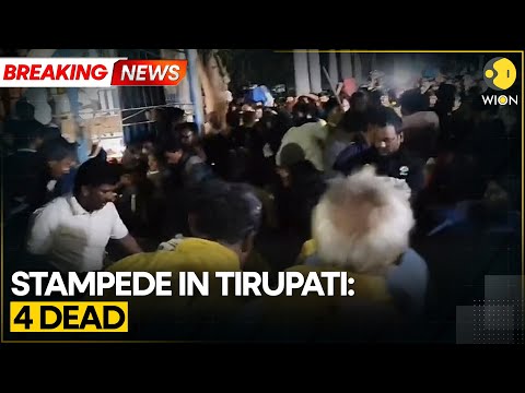 Andhra Pradesh: 4 Killed In Stampede-like Situation At Vishnu Nivasam In Tirupati | WION Breaking