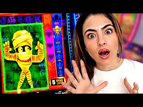 SUPER RARE Triple Bonus Jackpot on All New Mo Mummy!