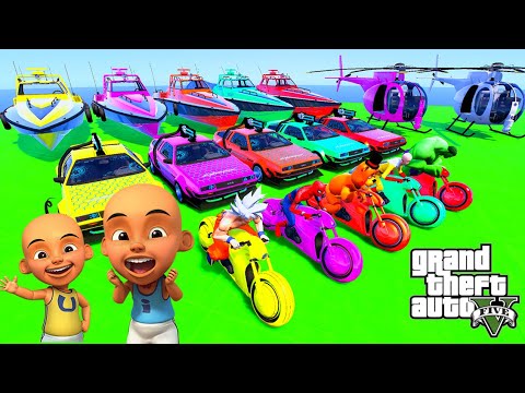 Upin & Ipin GTA Episode Terbaru 2025 | Duel Upin & Ipin Melawan Superhero مقابل الأبطال الخارقين