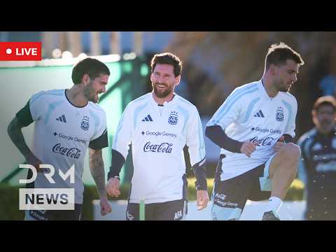 LIVE: Argentina Fans Flood Monumental Ahead of Messi’s Farewell Game | AD1N