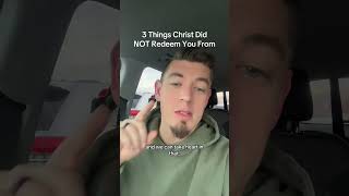 Jesus didn't redeem you from DOING these 3 things... #bible #jesuschrist #theology #fasting #prayer