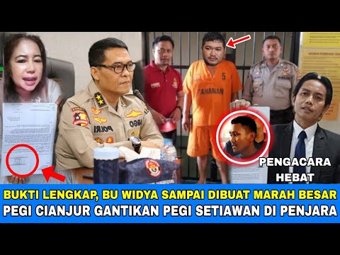 AKHIRNYA!! PEGI CIANJUR DITANGKAP POLISI GANTIKAN PEGI SETIAWAN DI PENJARA !! BU WIDYA MARAH BESAR