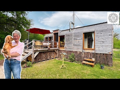Tinyhouse als Alterswohnsitz - Christine (67) lebt in traumhaften Bauwagen