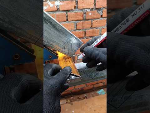 45 degree metal joining technique that is easy for beginner welders to understand #idea #eelding
