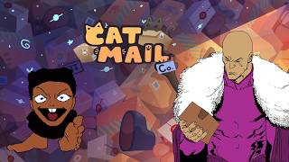 Freaky Talk between Two Cats Shipping Mail